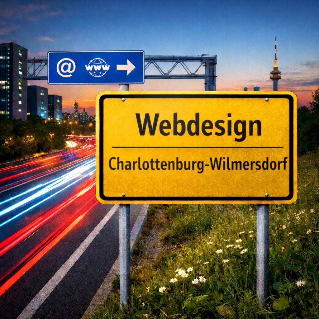 Webdesign Charlottenburg-Wilmersdorf Schilder